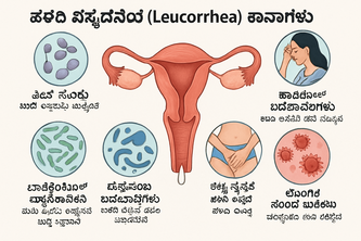 White Discharge Reason in Kannada
