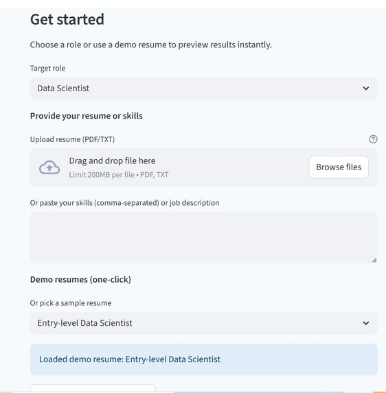 SkillBridge — AI Job Skill Gap Finder – screenshot 2