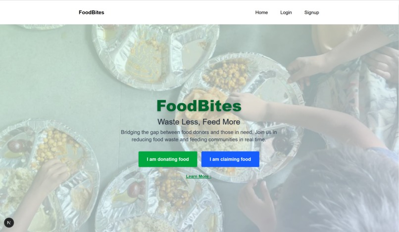 FoodBites V2 – screenshot 1