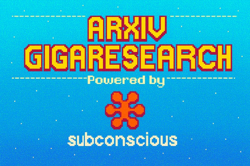 Arxiv GigaResearch – screenshot 1