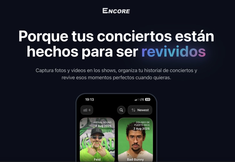 Encore – screenshot 2