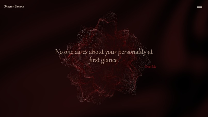 Personal Portfolio – screenshot 3