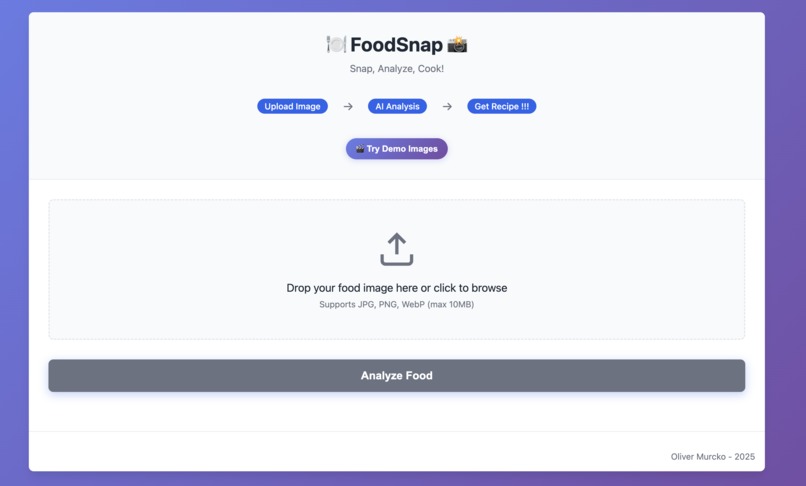 FoodSnap – screenshot 1