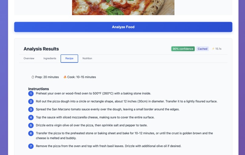 FoodSnap – screenshot 3