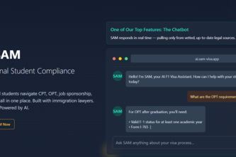 SAM - personalized immigration guidance