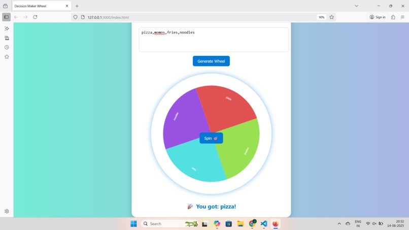 DecideMate – screenshot 1