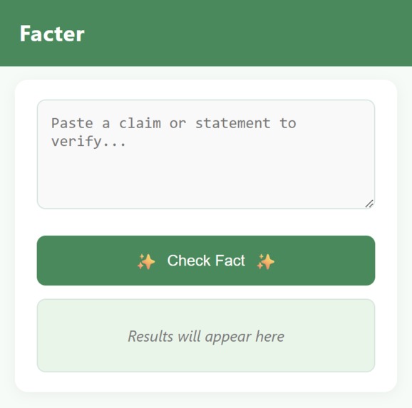 Facter – screenshot 4