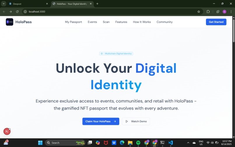HoloPass – screenshot 1