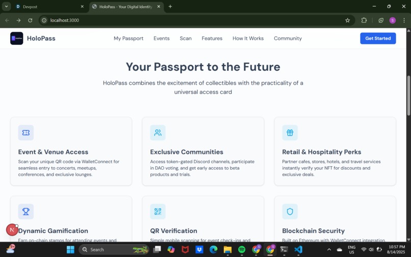 HoloPass – screenshot 2