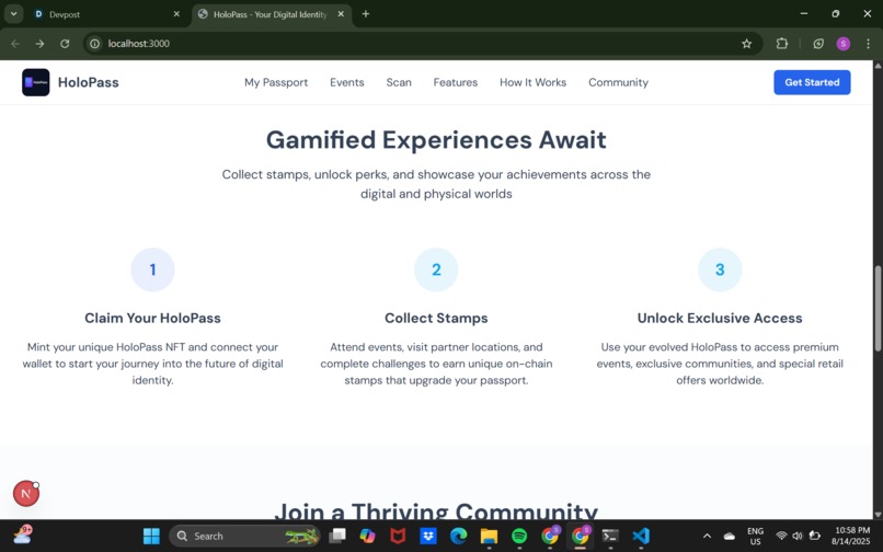 HoloPass – screenshot 3