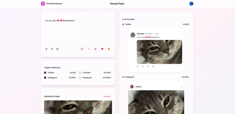 Social-Post – screenshot 1