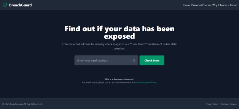 BreachGuard – screenshot 1
