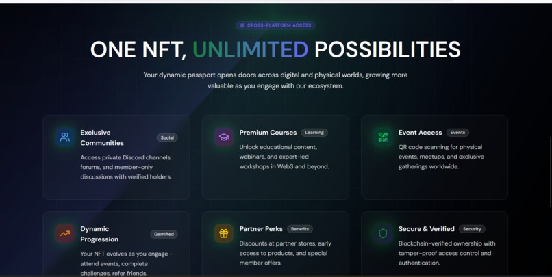 NFT Passport – screenshot 1