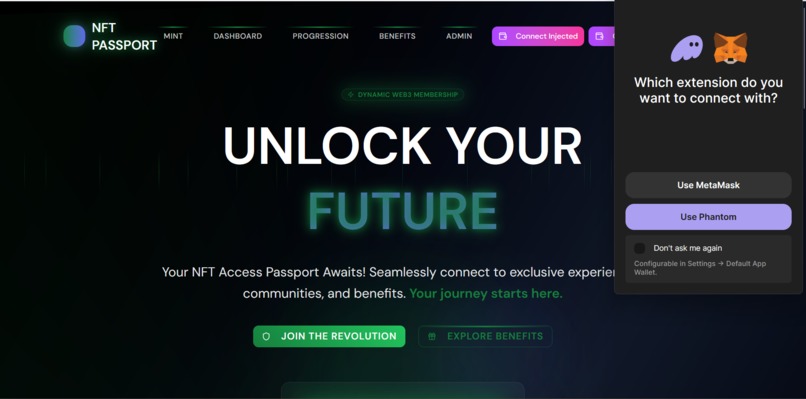 NFT Passport – screenshot 3