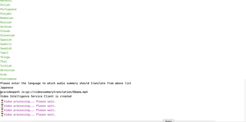 AI-Powered Video Summarization and Multilingual Narration – screenshot 4