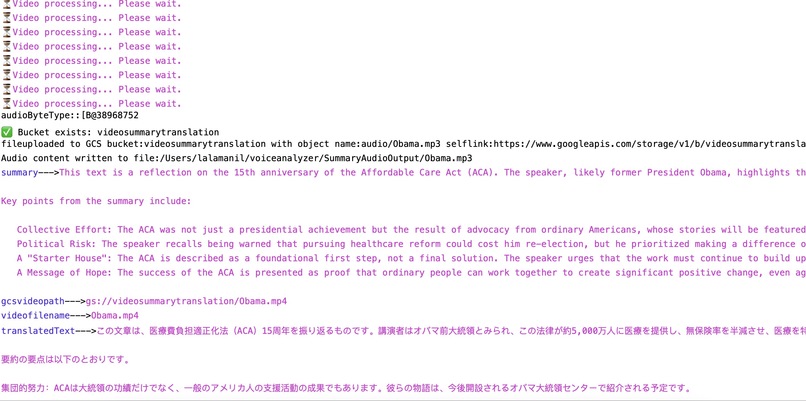 AI-Powered Video Summarization and Multilingual Narration – screenshot 5