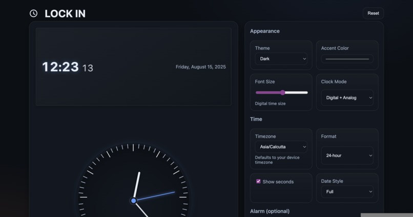 LOCK IN – screenshot 2