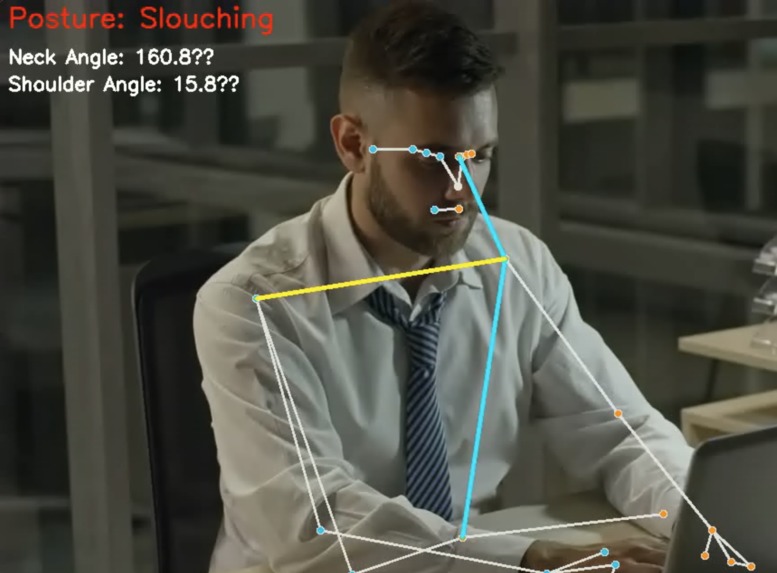 Pose-estimation-for-Ergonomics – screenshot 2