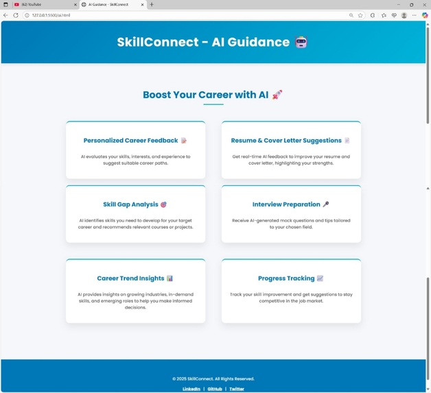 SkillConnect – Connects skills with careers – screenshot 5
