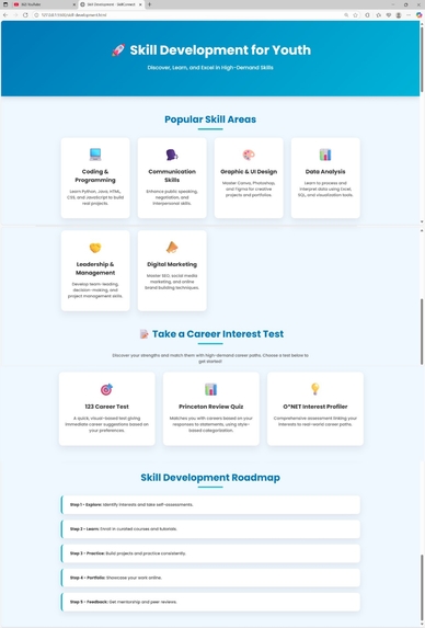 SkillConnect – Connects skills with careers – screenshot 4