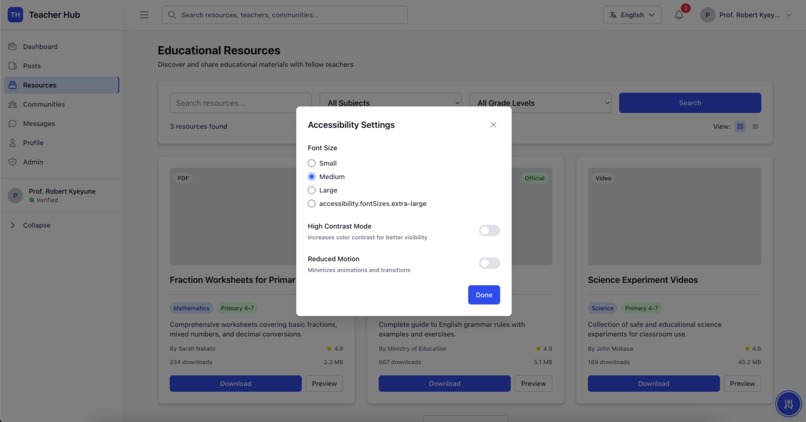 Teacher Hub UG – screenshot 2