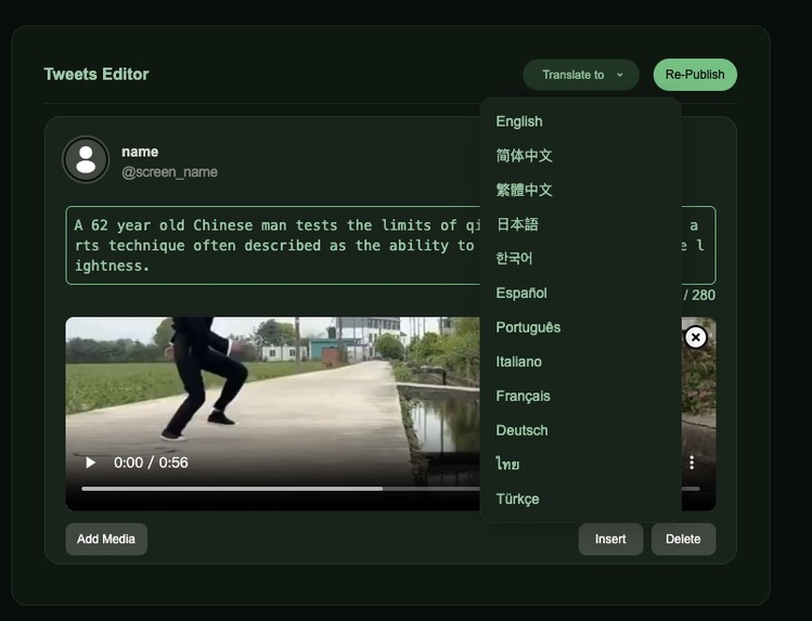 TweetCloner - Clone Any Tweet. Remix. Republish – screenshot 1