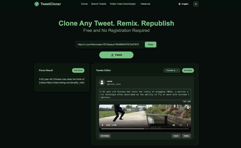 TweetCloner - Clone Any Tweet. Remix. Republish – screenshot 2
