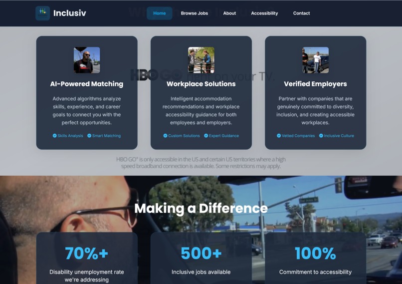 Inclusiv – screenshot 2