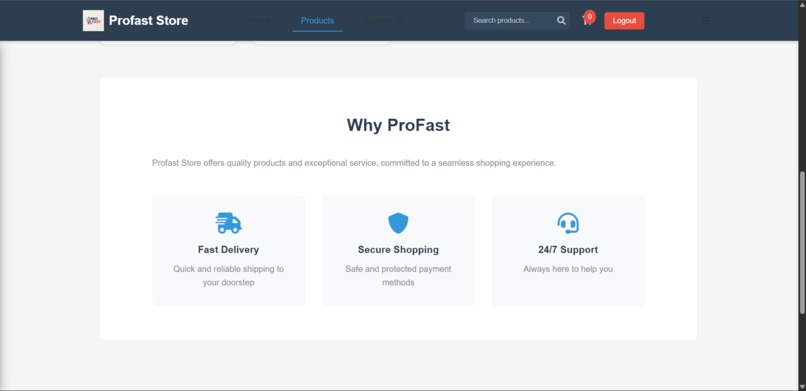 develop backend of online store – screenshot 1