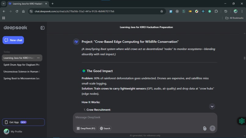 The Crow's Eye Algorithm – screenshot 3
