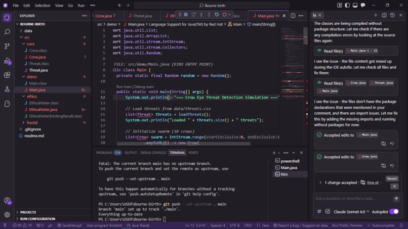 The Crow's Eye Algorithm – screenshot 6