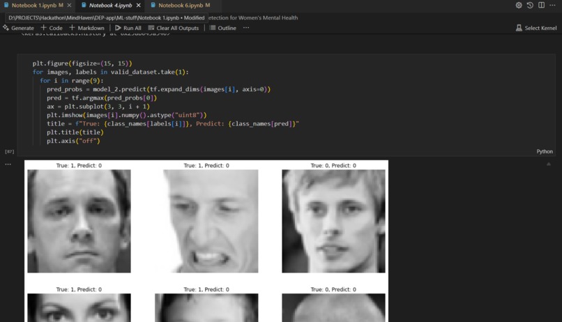 Comprehensive AI/ML Pipeline for Women's Mental Health – screenshot 4