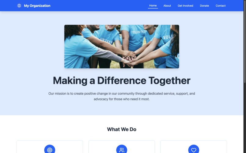 Nonprofit Sites – screenshot 3