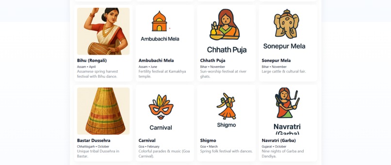 Utsav Bharat–Discover India’s Festivals,Traditions&Heritage – screenshot 3