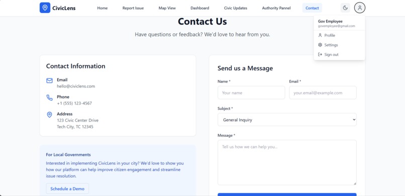 CivicLens – screenshot 8