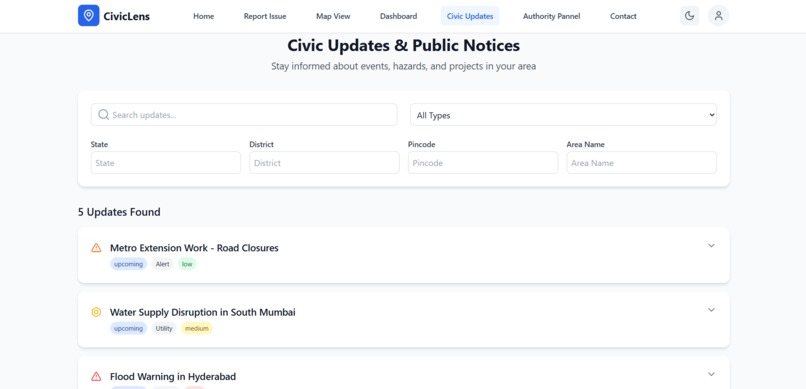 CivicLens – screenshot 6