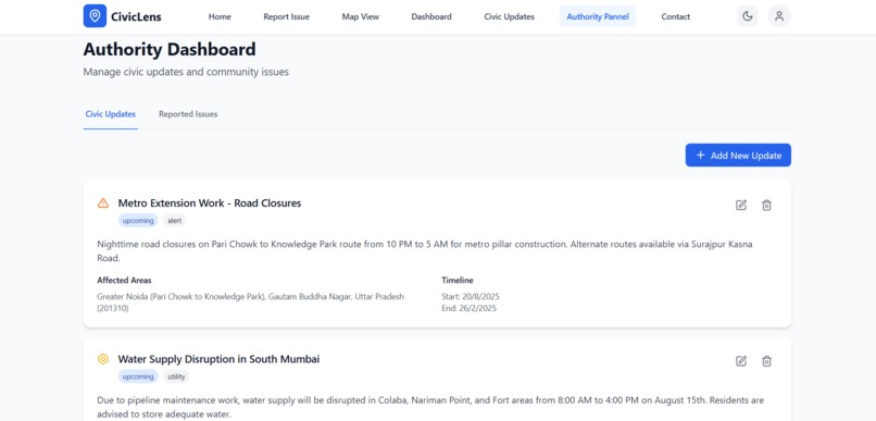 CivicLens – screenshot 7