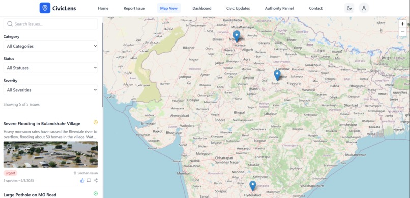 CivicLens – screenshot 4