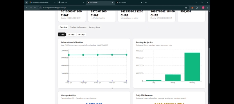 decentralized-chatbot-builder – screenshot 2