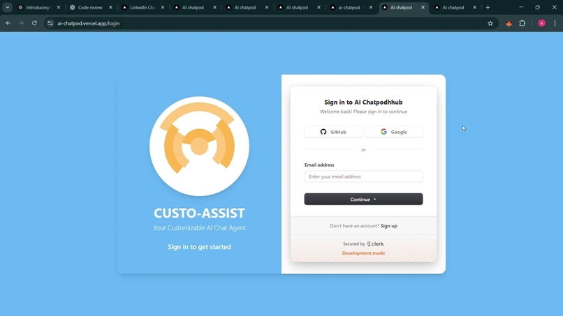 decentralized-chatbot-builder – screenshot 3