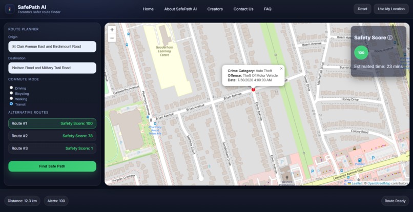 SafePath – screenshot 1