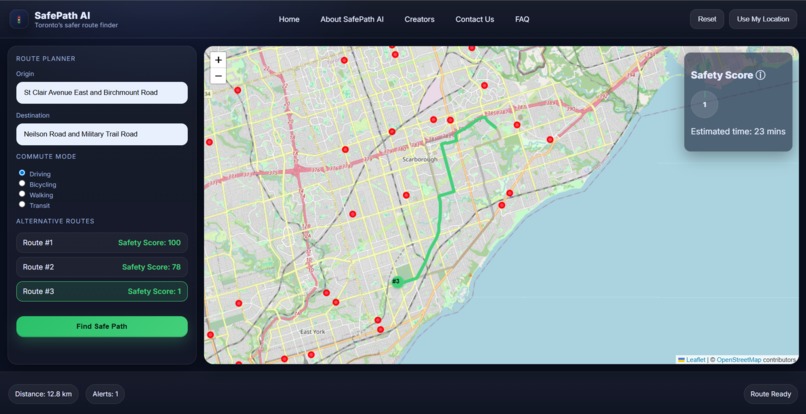 SafePath – screenshot 2