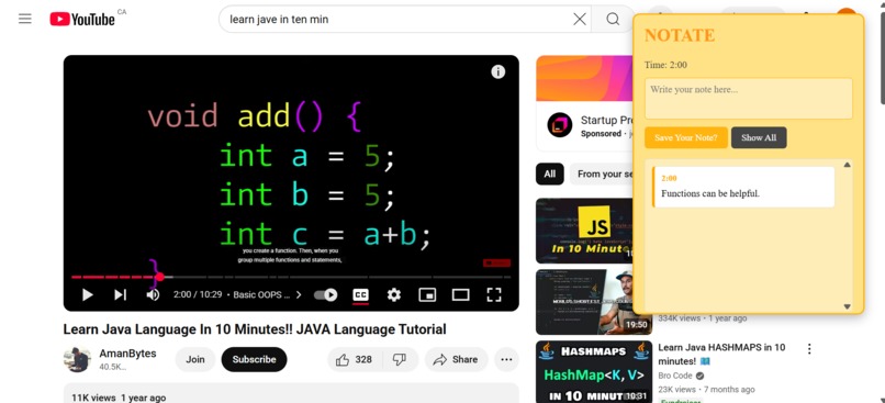 Notate – screenshot 1