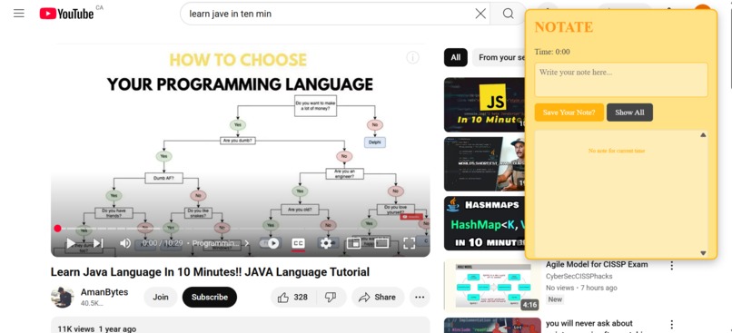 Notate – screenshot 2
