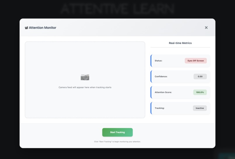 Attentive Learn – screenshot 1
