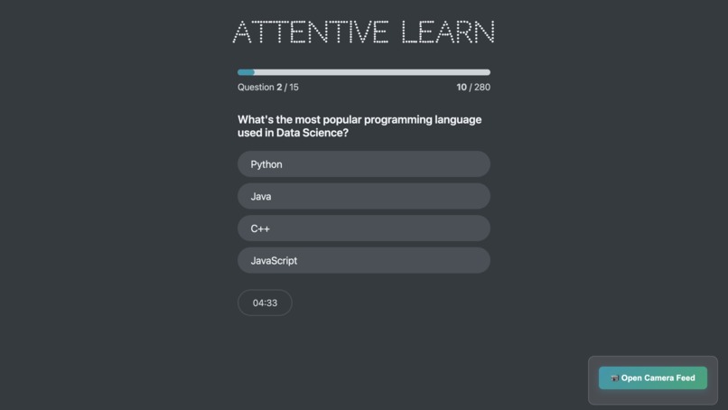 Attentive Learn – screenshot 2