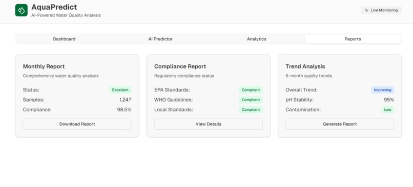 AquaPredict – screenshot 4