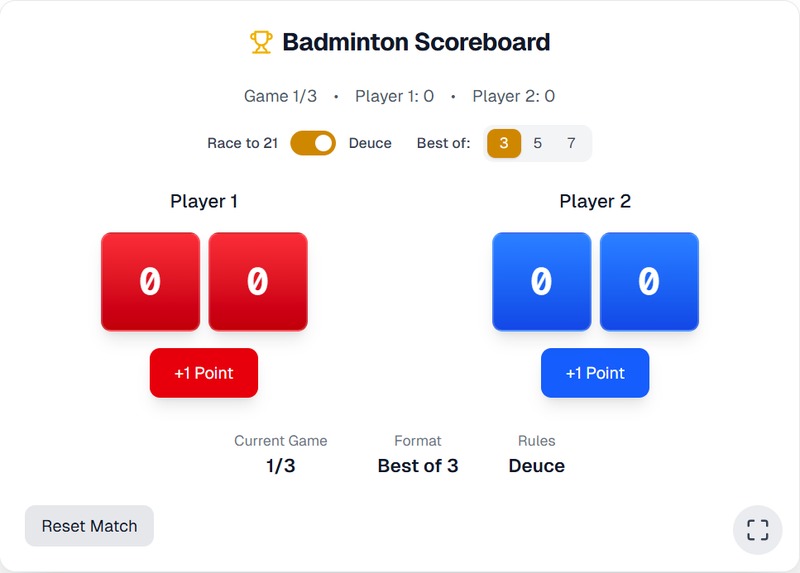 Goodminton – screenshot 5