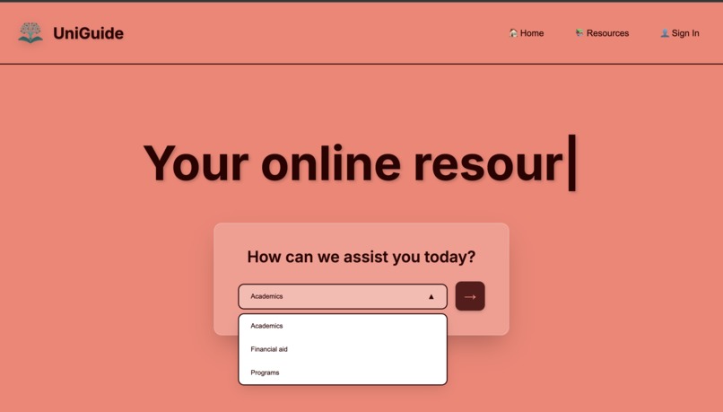UniGuide – screenshot 4