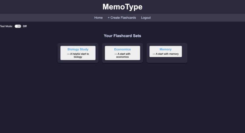 Memotype – screenshot 2
